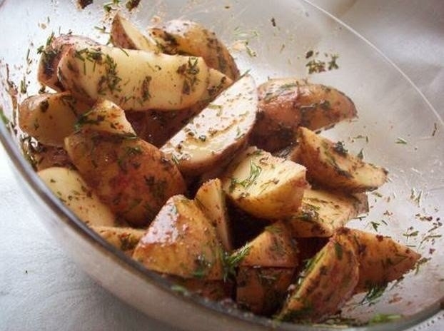 Картошка по-деревенски Картошка по-деревенски