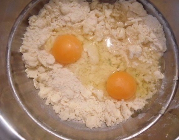 Песочный штрудель с яблоками Песочный штрудель с яблоками