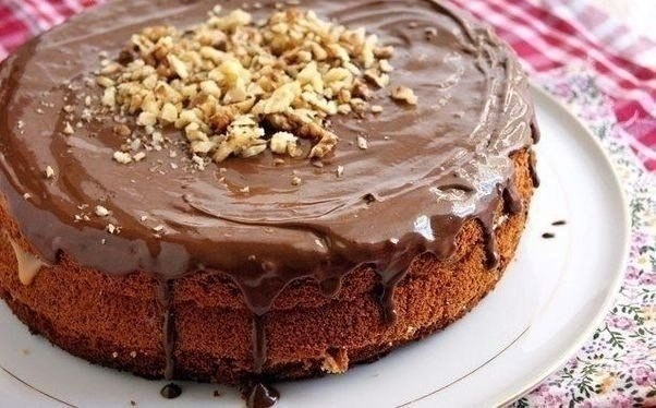 Очень вкусный нежный медовый бисквит Очень вкусный нежный медовый бисквит