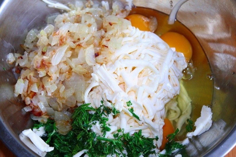 Пирог с сыром и луком Пирог с сыром и луком
