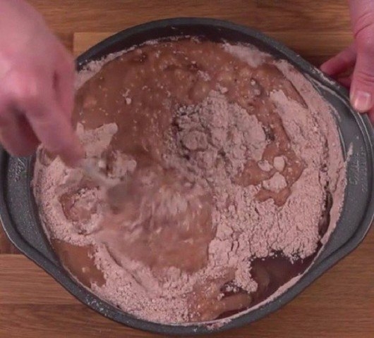 Моментальный шоколадный торт Моментальный шоколадный торт