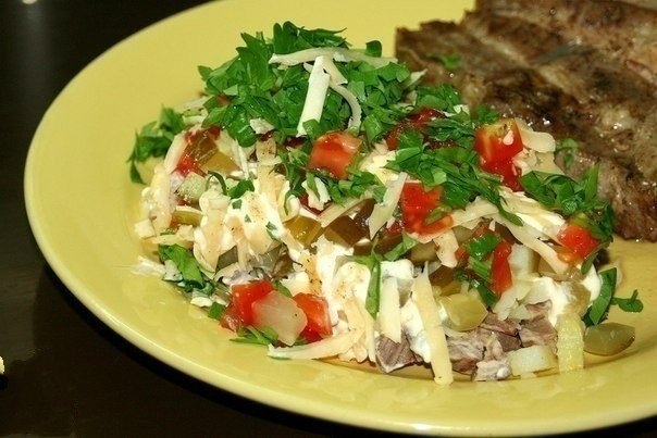 Салат Самый вкусный Салат Самый вкусный