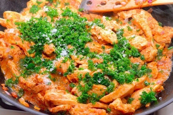 Куриное филе с лимоном и чесноком Куриное филе с лимоном и чесноком