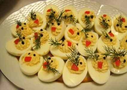 Фаршированные яйца. 26 вариантов для начинки.