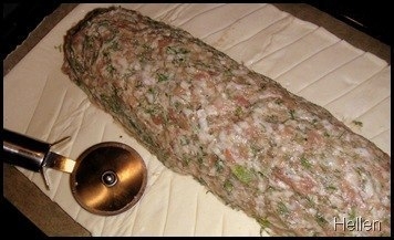 Мясной рулет с яйцом Мясной рулет с яйцом