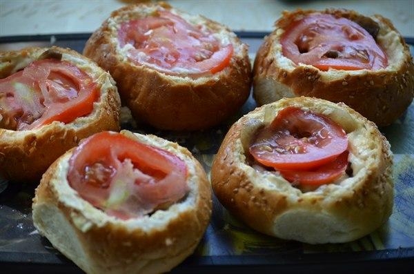 Фаршированные булочки для пикника Фаршированные булочки для пикника