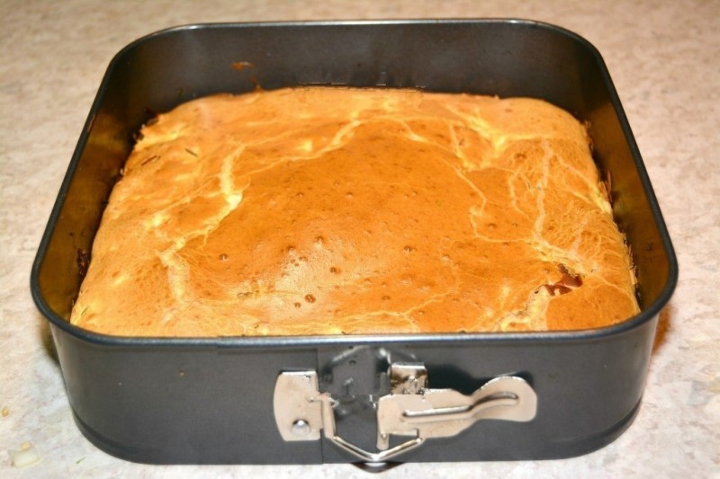 Заливной пирог с капустой. Заливной пирог с капустой.