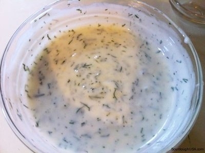 Жареные кабачки с чесночным соусом Жареные кабачки с чесночным соусом