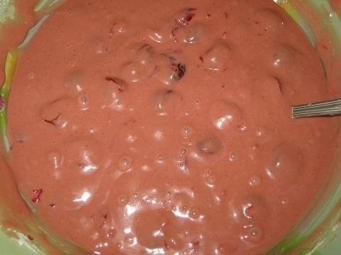 Постный вишнево-шоколадный кекс Постный вишнево-шоколадный кекс