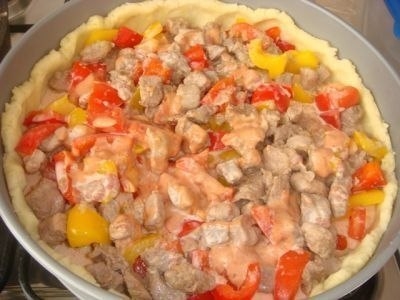 ОТКРЫТЫЙ МЯСНОЙ ПИРОГ ОТКРЫТЫЙ МЯСНОЙ ПИРОГ