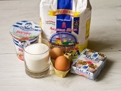 Маффины на клубничном йогурте Маффины на клубничном йогурте