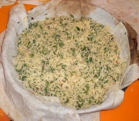 Яичница в лаваше Яичница в лаваше