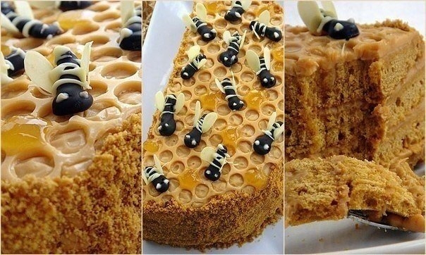 Торт Пчелка