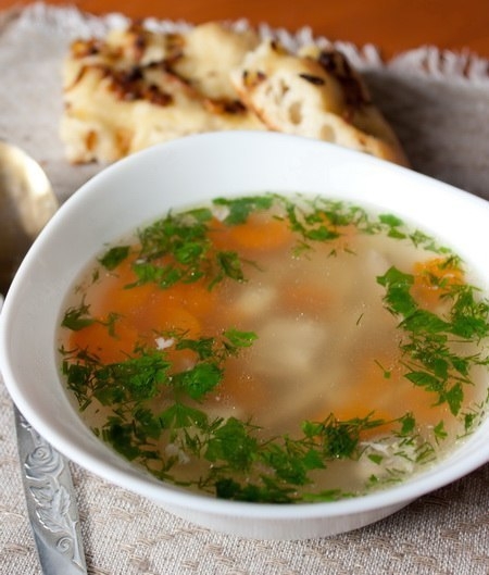 Легкий куриный суп Легкий куриный суп