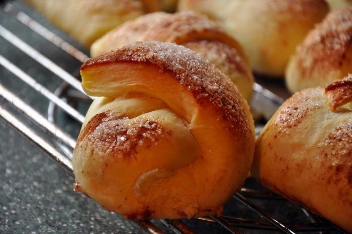 Яблочные рогалики Яблочные рогалики