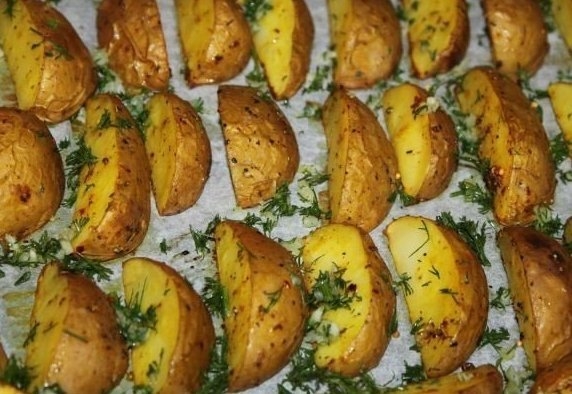 Запечённый картофель Запечённый картофель