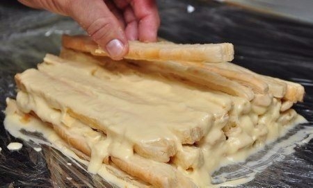 Слоеное полено Слоеное полено