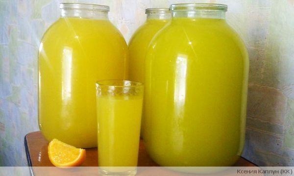 Апельсиновый лимонад Апельсиновый лимонад