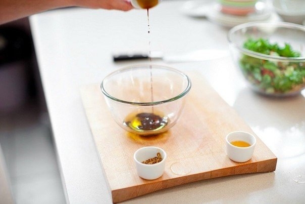 Салат с кусочками семги Салат с кусочками семги
