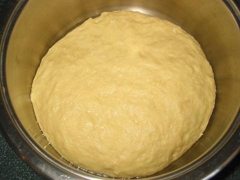 Булочки с яблоком из быстрого теста Булочки с яблоком из быстрого теста