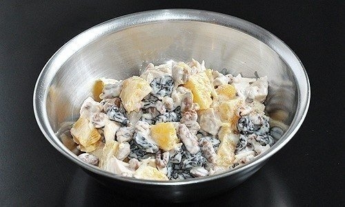 Куриный салат с апельсином Куриный салат с апельсином