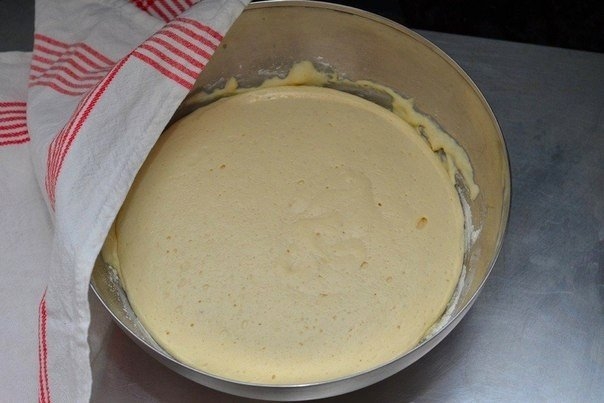 Дрожжевые оладьи с яблоками Дрожжевые оладьи с яблоками