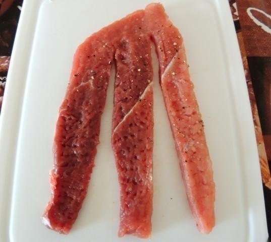 Нежные мясные косички Нежные мясные косички