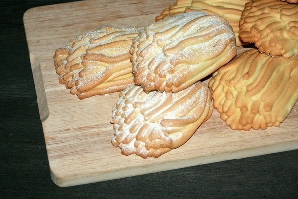 Печенье Хризантемы из детства или печенье через мясорубку.