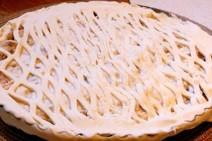 ПИРОГ С КУРИЦЕЙ И ГРИБАМИ ПИРОГ С КУРИЦЕЙ И ГРИБАМИ