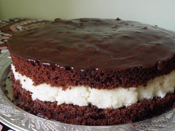 Шоколадный торт баунти