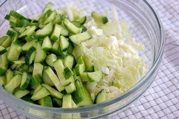 Салат Быстро и вкусно Салат Быстро и вкусно