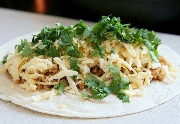 Энчиладас с курицей Энчиладас с курицей