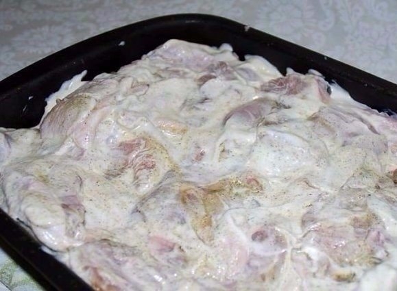 Курица, запеченная с гречкой Курица, запеченная с гречкой