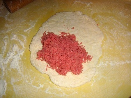 Сырные лепешки с начинкой Сырные лепешки с начинкой