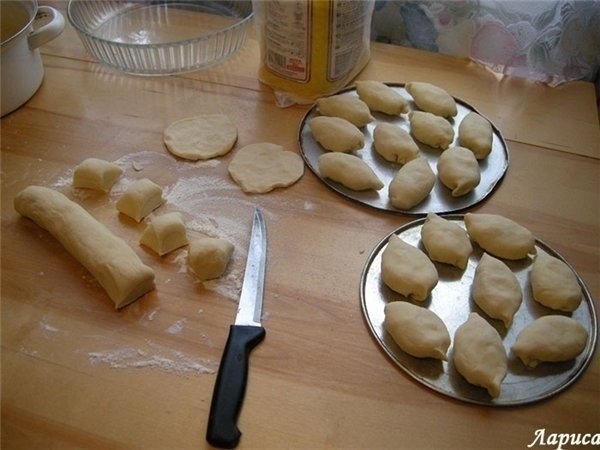 Пирожки с капустой Пирожки с капустой