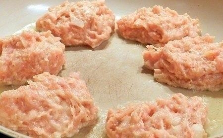 Суперпышные котлетки из куриного фарша с овсяными хлопьями