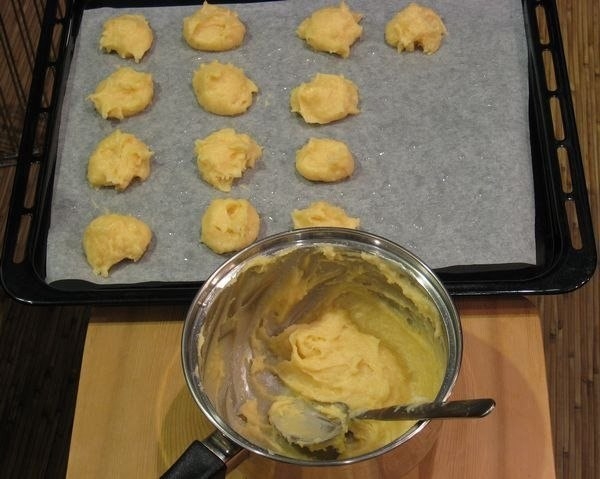 Эклеры со сгущенкой Эклеры со сгущенкой