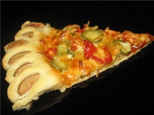 Пицца с вкусным краешком Пицца с вкусным краешком