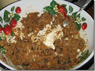 Мясной пирог в лаваше Мясной пирог в лаваше
