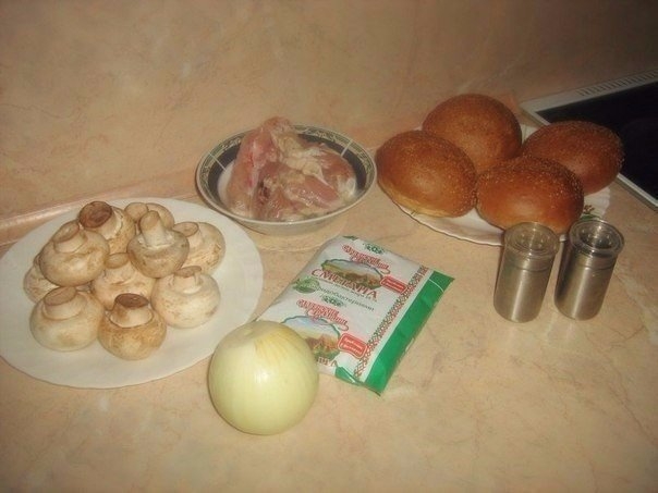 Жульен в булочках Жульен в булочках