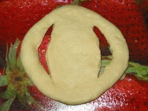 Булочки с клубникой Булочки с клубникой