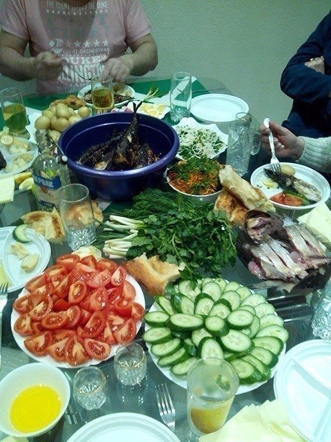 Скумбрия на мангале Скумбрия на мангале