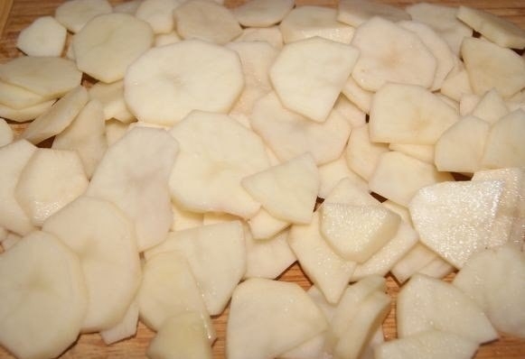 Куриные бедра в картофельном кольце Куриные бедра в картофельном кольце