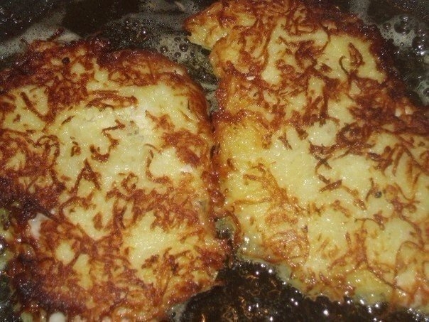 Куриная отбивная в картофельной панировке Куриная отбивная в картофельной панировке
