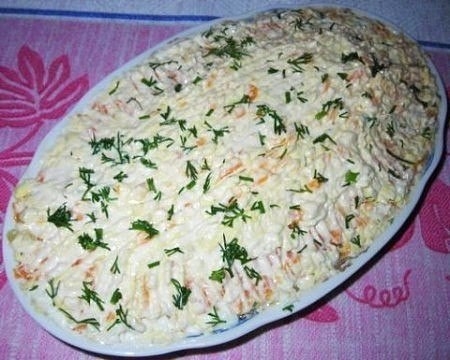 Салат шпротка Салат шпротка