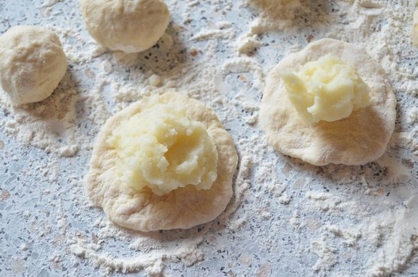 Пирожки картофельные бабушкины Пирожки картофельные бабушкины