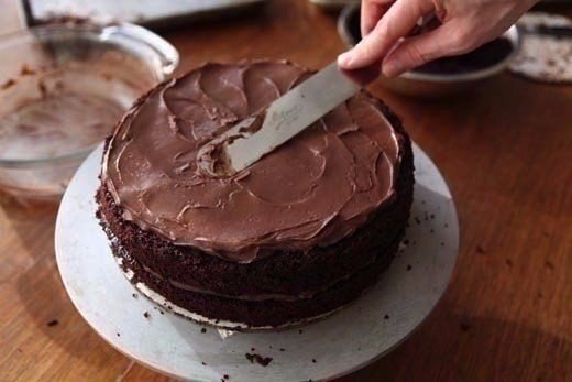 Шоколадный торт Пеле.