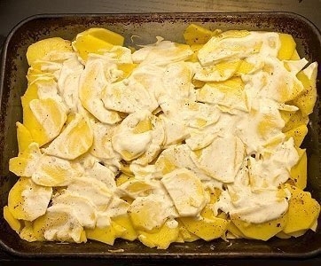 Запеканка из картофеля с курицей Запеканка из картофеля с курицей
