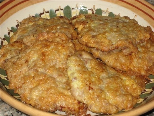 Отбивные из фарша Отбивные из фарша