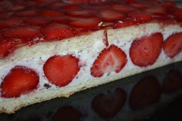 Пирожные Клубничка Пирожные Клубничка